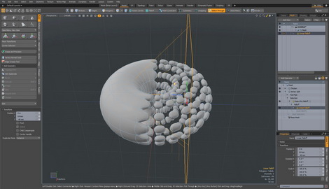 MODO 12.2 :: PROCEDURAL | VERTEX SPLIT